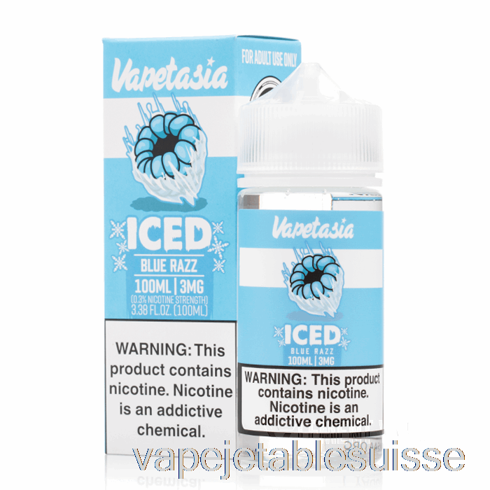 Vape Suisse Bleu Glacé Razz - Vapetasia - 100ml 6mg